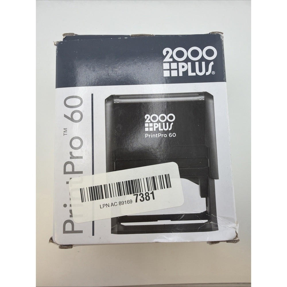 2000 Plus PrintPro 60 (Self Inking Stamp)
